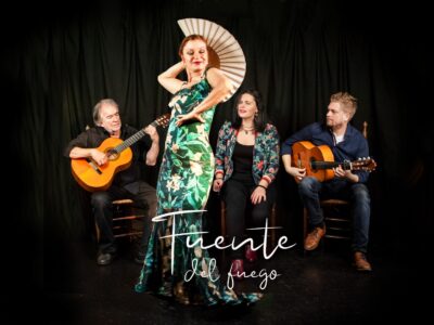 Spanische Gitarre und Flamencotanz
